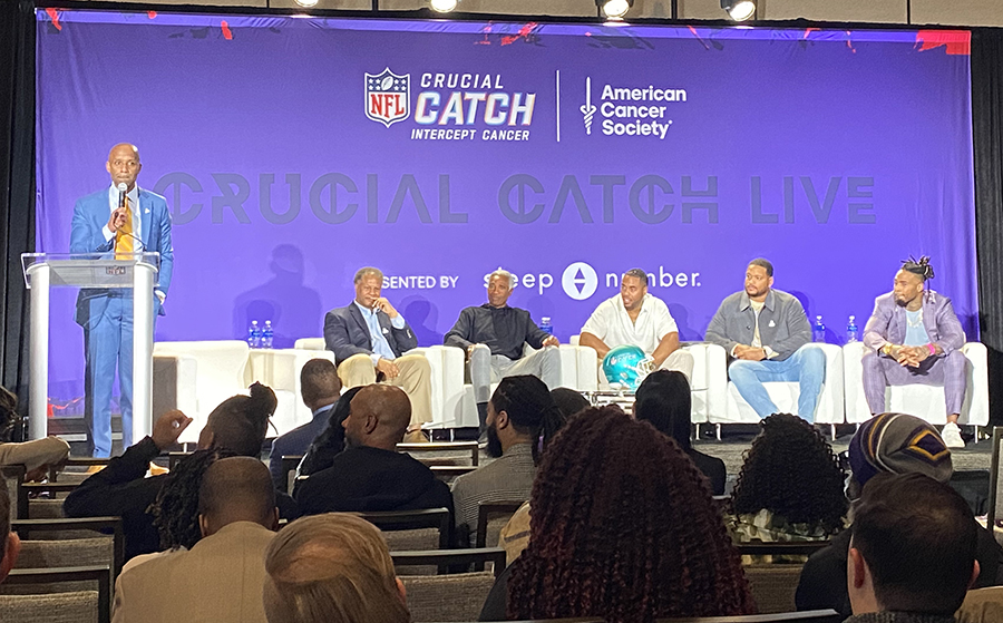 Panel of participants on Crucial Catch live