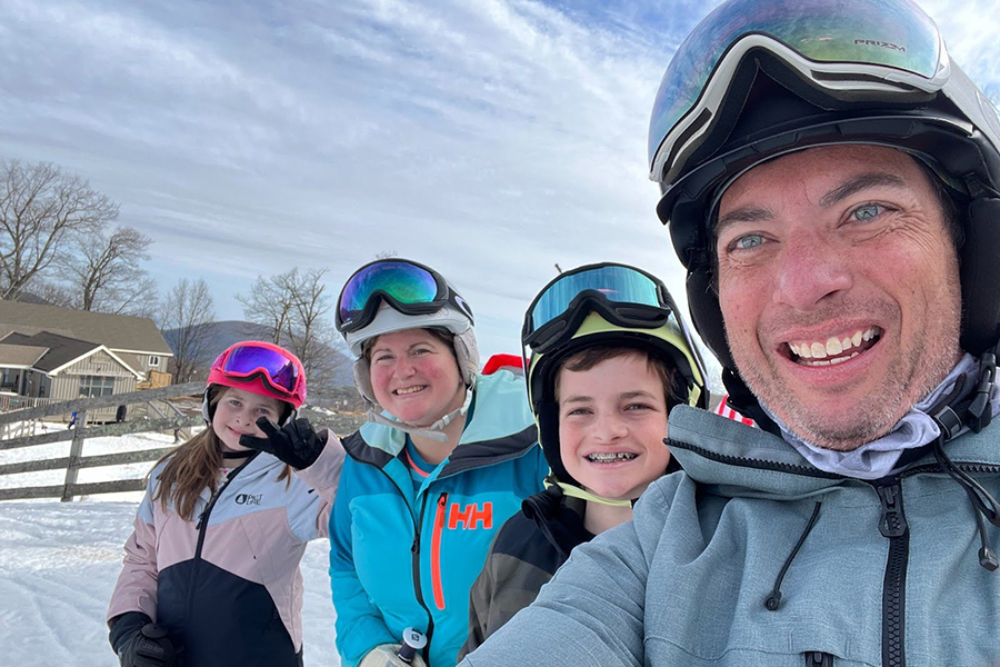 Jill Thalhimer Campbell and her family